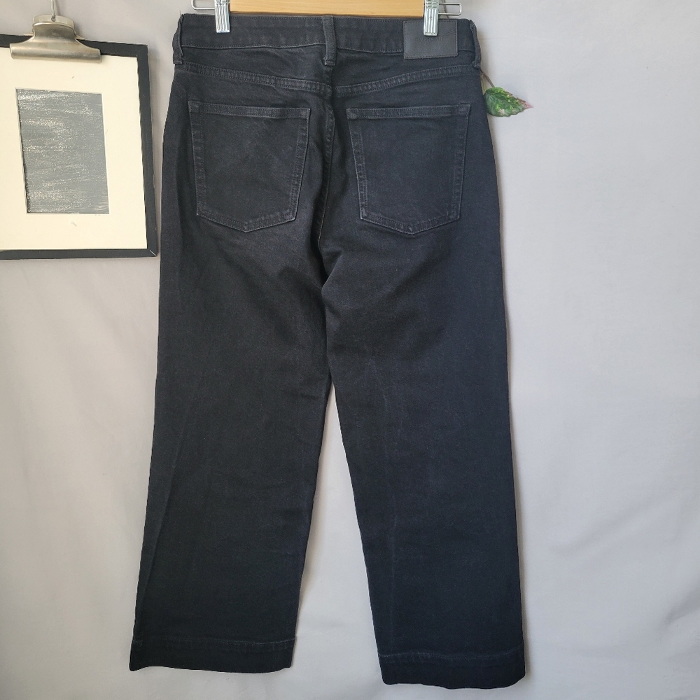 Everlane The Wide Leg Denim Jeans 28 Ankle - Picture 3 of 16